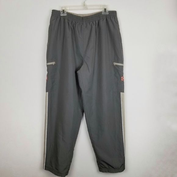 Champion Other - Champion Lg Vintage Gray Fleece Lined Track Pants